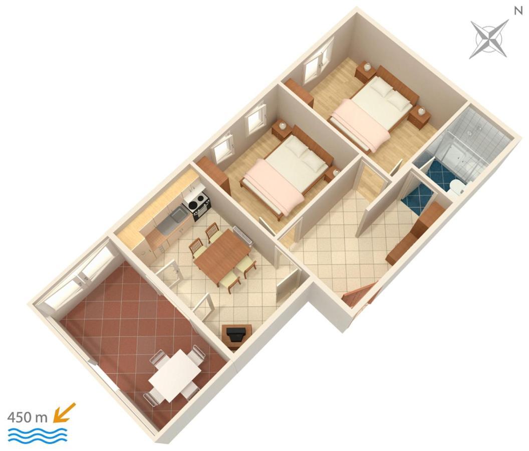 Family Friendly Apartments With A Swimming Pool Povljana, Pag - 244 外观 照片